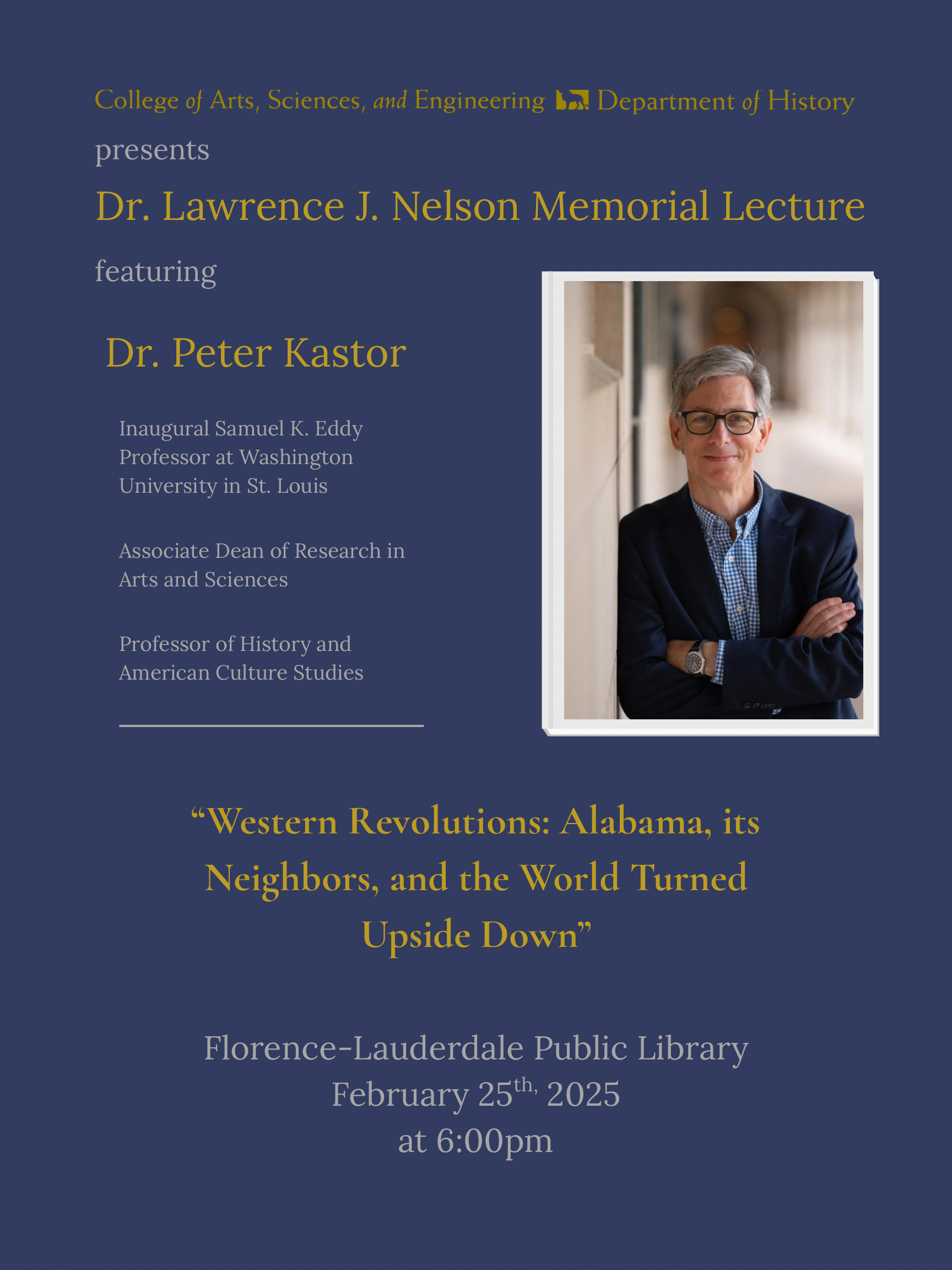 Dr. Lawrence J. Nelson Memorial Lecture