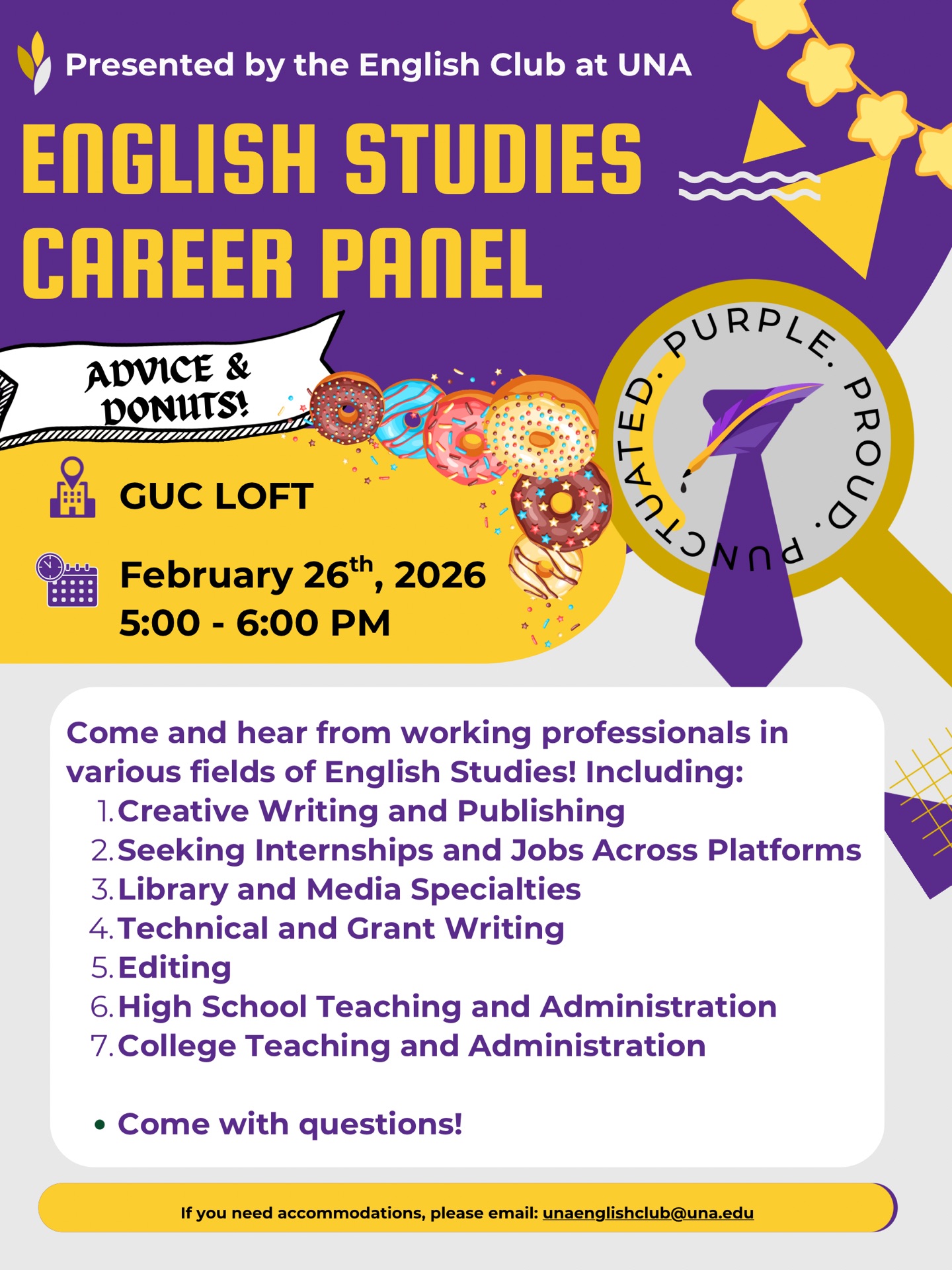 English Studies Career Panel