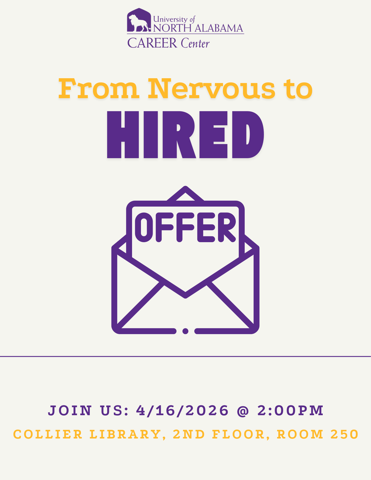 From Nervous to Hired