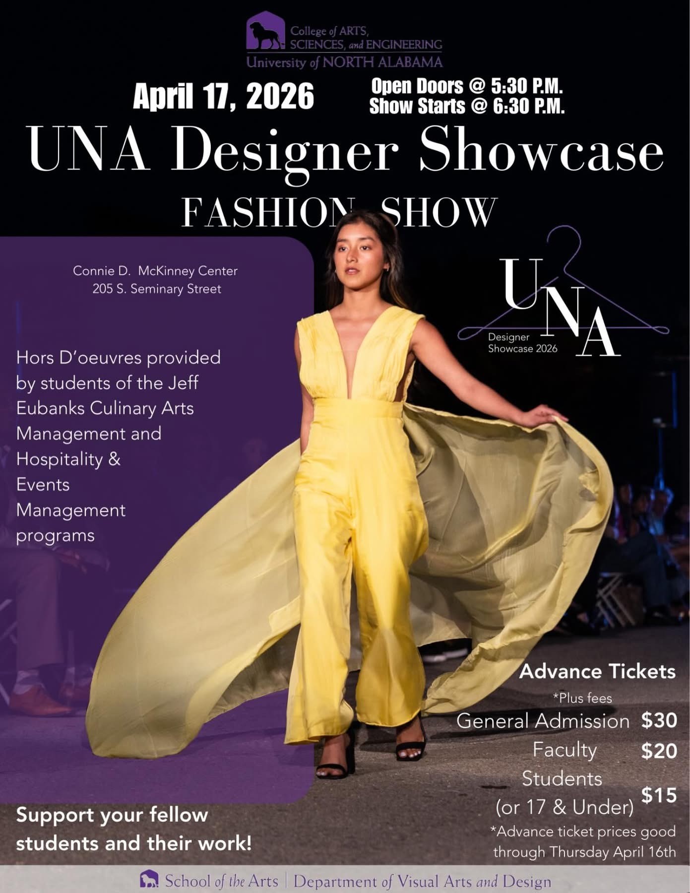 UNA Designer Showcase Fashion Show