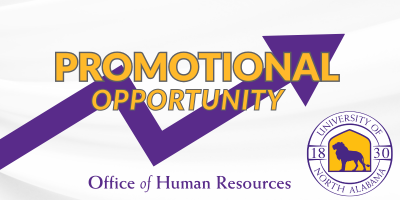 Banner image, "Promotional Opportunity - Office of Human Resources"